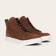thumbnail image 1 of Zapatilla Altas de Cuero Manquehue OLKI - Café Oscuro/Blanca blanco 42, 1 of 9