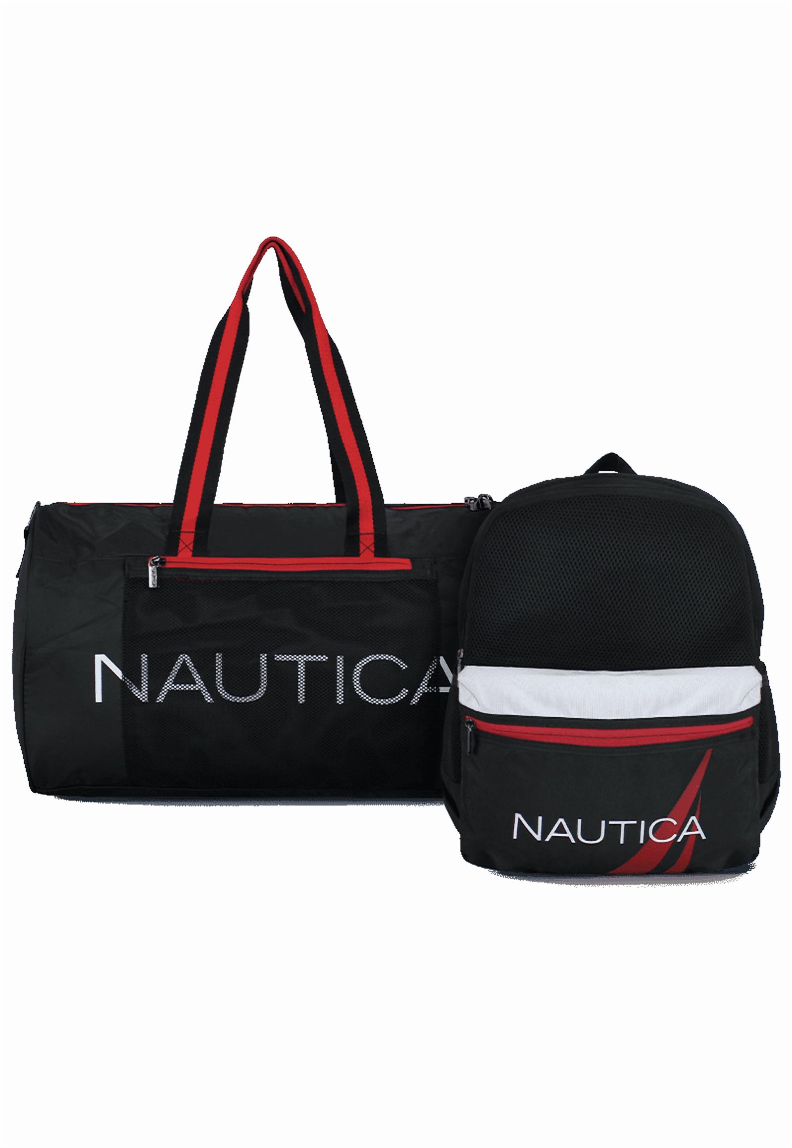 Bolso Aries + Mochila Stark Negra Nautica