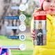 thumbnail image 5 of Girl ScoutBotella de Agua con Tapa Pop Top de Un Toque, Acero Inoxidable, a Prueba de Fugas, para Deportes, Botella Infantil rosa 12 oz, 5 of 6