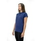 thumbnail image 3 of Polera Pique Quebec Manga Corta Azul Mujer, 3 of 6