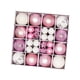 thumbnail image 4 of 44x Bolas De Navidad Adornos árbol De Navidad Decoración Colgante Para Cumpleaños Rosa Y Blanco, 4 of 5