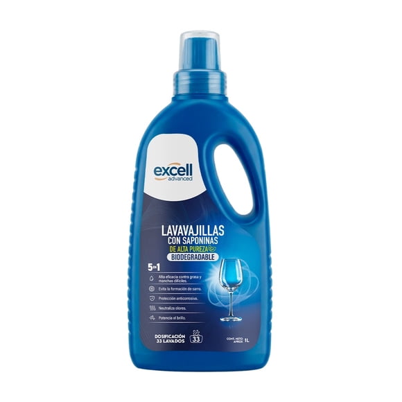 Lavavajillas con Saponina, 1000 ml