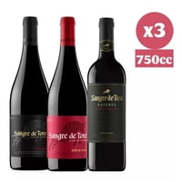 Pack Triologia Vino Miguel Torres Sangre De Toro Variedades