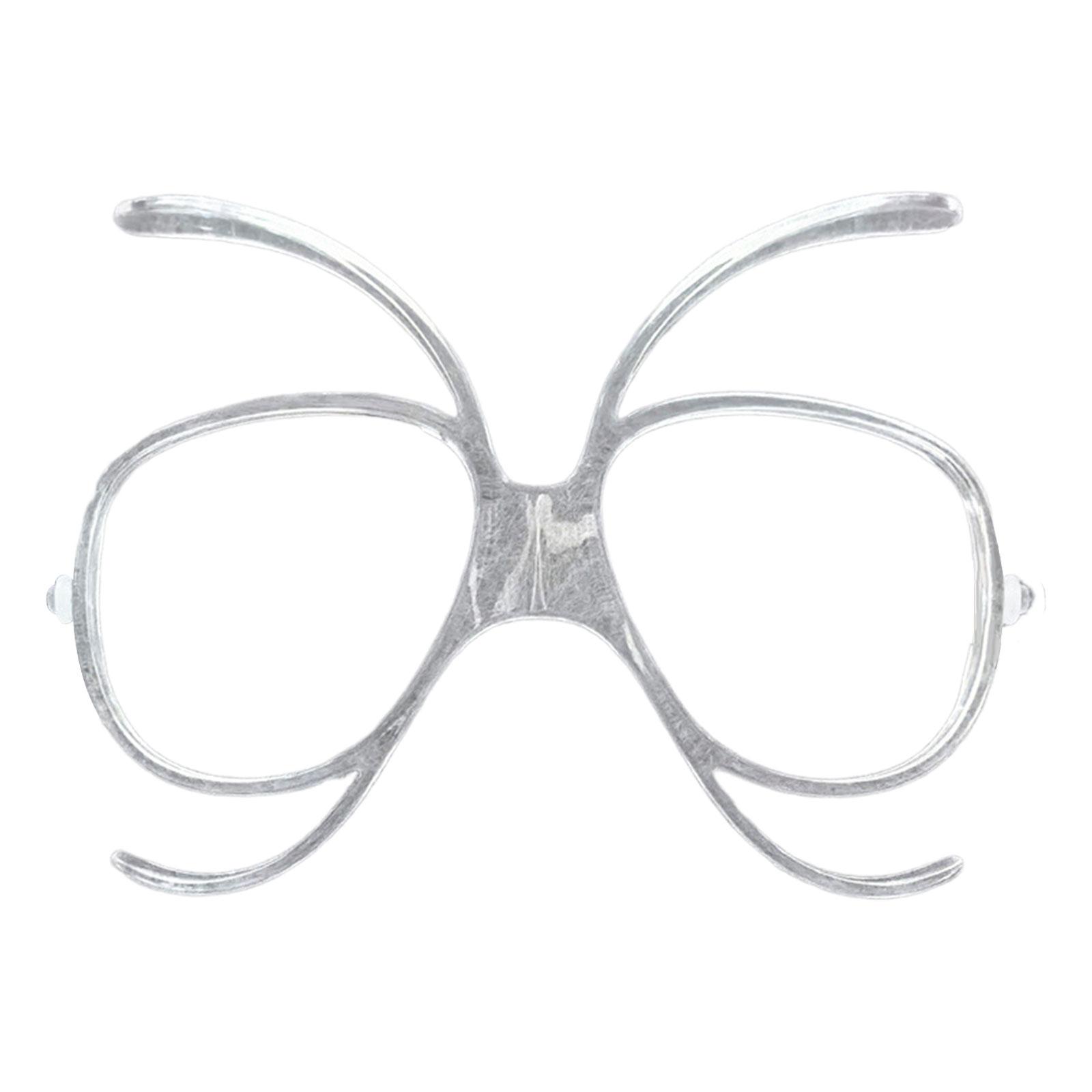 Magideal - Adaptador De Inserción Para Gafas De Esquí, Accesorios Para Gafas, Transparente, Fácil De Usar, Cómodo Marco Interior, Portátil Para Motocross, Esquí