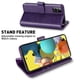 thumbnail image 1 of Premium Leather Wallet Case with Glass Screen Protector and RFID Blocking for Samsung Galaxy A71/A54/A53/A52/A52s/A51/A50/A30s/A34/A33/A32/A23/A21/A20, 1 of 3