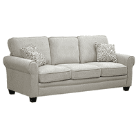 Muebles Santa Ana - Sofá Ada 3 Cuerpos Blanco