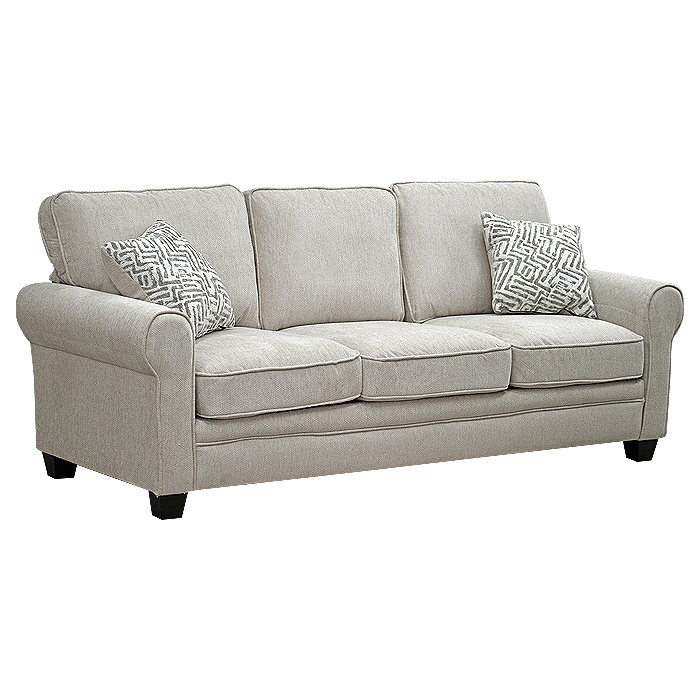 Muebles Santa Ana - Sofá Ada 3 Cuerpos Blanco