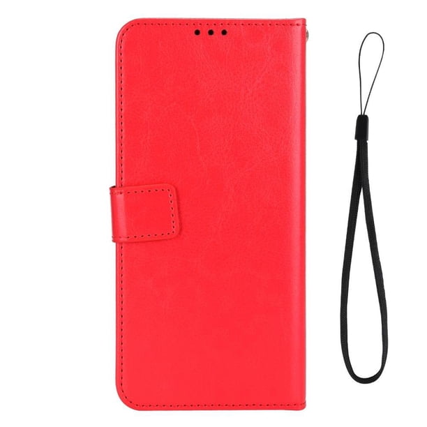 Funda tipo libro para Blackview A55, cartera todo‑en‑uno, funda multifuncional con tarjetero y correa de muñeca desmontable