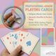thumbnail image 3 of Baraja de cartas pastel Shuffle Club Co, acabado lino italiano, 310 GSM, 3 of 9