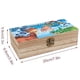 thumbnail image 2 of En Busca del Valle Encantado Caja Organizadora de Madera Rústica - Caja Decorativa Multifuncional para Escritorio, Hogar, Oficina, Joyas y Manualidades, 2 of 6