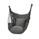 thumbnail image 5 of Hamaca Silla Colgante Cuerda Silla para Exteriores Interior Resistente Camping Hamaca Asiento Cojines Incluidos Tejido para Playa Patio Terraza Jardín Gris, 5 of 5