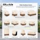 thumbnail image 2 of Cobertura para Silla de Exterior ANartcle Swivel Lounge 2 Paquetes Impermeable, 2 of 9