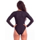 thumbnail image 2 of Traje De Baño Deportivo Manga Larga Negro L, 2 of 3