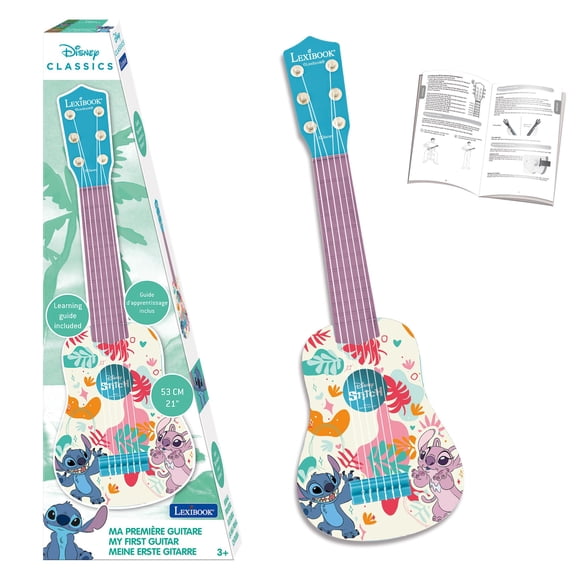 Lexibook para guitarra Disney Stitch My First Children 53 cm azul K200D