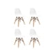 thumbnail image 1 of Pack 4 Sillas Eames Blanco, 1 of 4