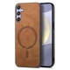 thumbnail image 1 of Magnetic Slim Case for Samsung Galaxy S25 Plus with Camera Guard & Anti-Scratch Back Brown, 1 of 6