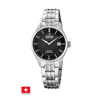 Reloj F20006/4 Festina Swiss Negro Mujer Swiss Made