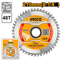 Disco Sierra Circular Ingco Madera 210 Mm 48T Tsb121022