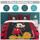 thumbnail image 5 of Mickey MouseCartoon Collection 3-Piece Comforter Set, Personalized Bedding Decor for Kids And Teens Bed Sheets, 5 of 5