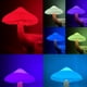 thumbnail image 4 of [3 Packs] UTLK Plug-in LED Mushroom Night Light Lamp With Dusk To Dawn Sensor,Plug In LED Bed Cute Mushroom Nightlight Wall Light Baby Night Lights For Kids Children (7-Color), 4 of 4