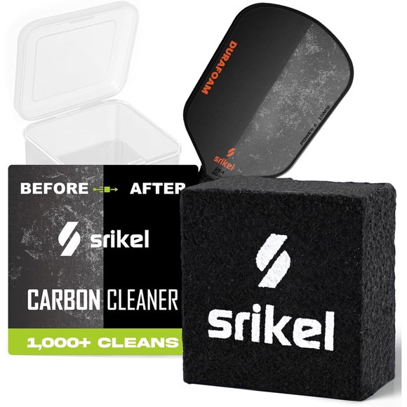 Borrador limpiador para paleta de pickleball de fibra de carbono con estuche