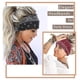 thumbnail image 4 of Diademas bohemias con nudo ancho, banda elástica para el cabello, turbante grueso, bandanas de tela elástica, accesorios para el cabello de moda para mujer, 3 piezas (elegantes), 4 of 6