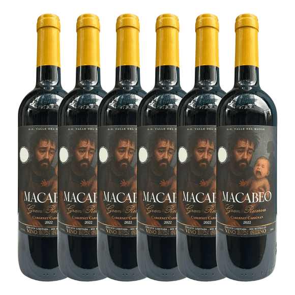 Pack 6x Vino Insolente Macabeo Gran Reserva Cabernet Carignan