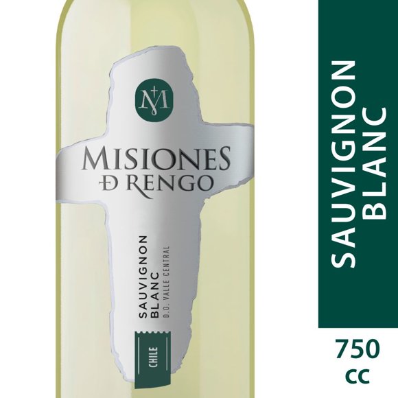 Vino Blanco Misiones de Rengo Sauvignon Blanc Botella, 750 cc