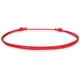 thumbnail image 1 of Pulsera fina de cordón rojo para hombres, mujeres, adolescentes, unisex, adultos, de nailon impermeable, para surfistas, accesorios de playa para verano, talla única, ajustable de 5 a 10 pulgadas, nai, 1 of 7