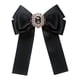 thumbnail image 2 of Broche de Lazo Mujer Sofisticado en Satén Brillante Pin Decorativo Portátil con Cuentas Y Nudo Tipo Mariposa Accesorio Versátil Adecuado para Mujeres Estilo B, 2 of 5