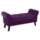 thumbnail image 2 of Banqueta Baul Lua 2c Felpa 20 Morado, 2 of 6