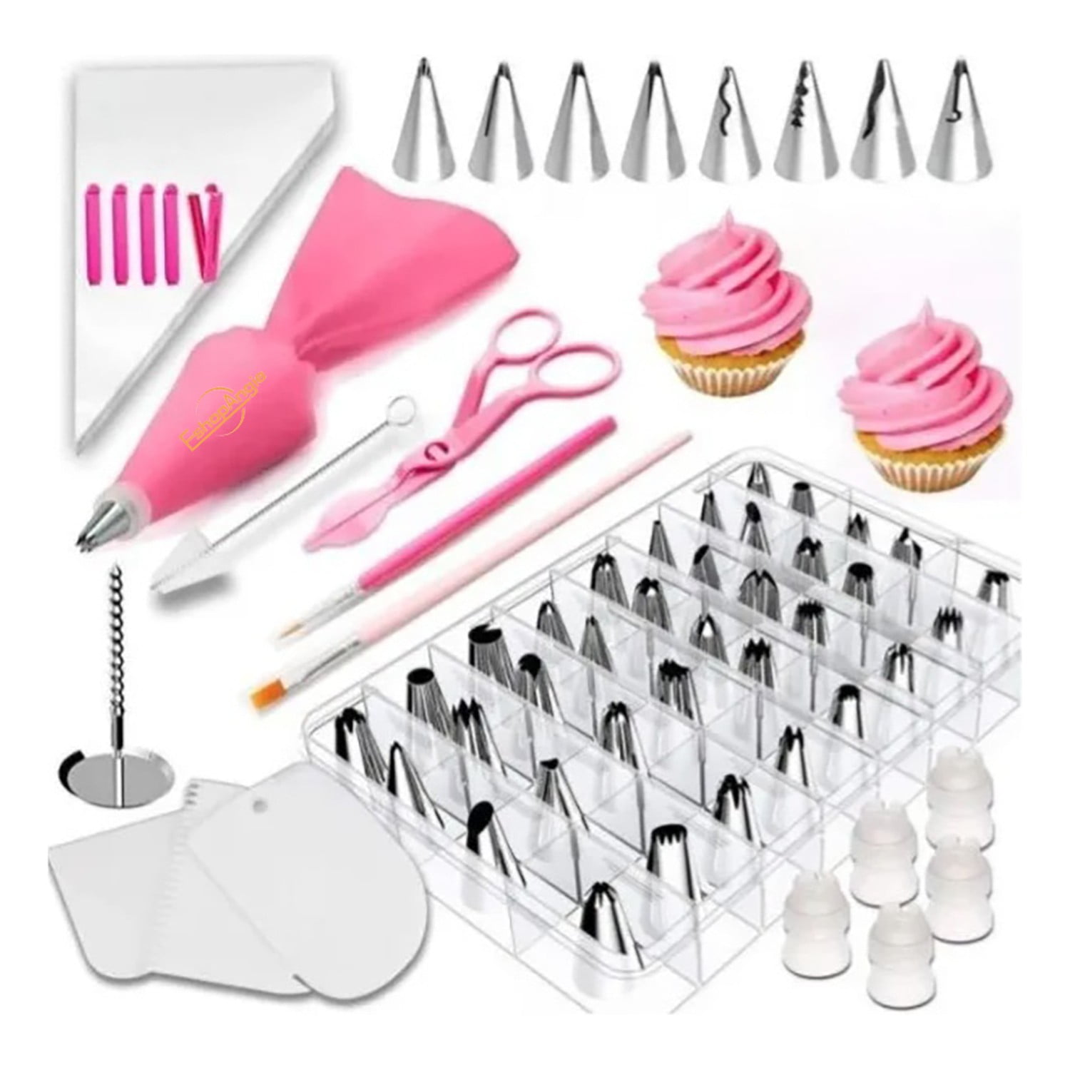 Genérico - Set Boquillas Decoración Pastelería 83 Piezas Profesional