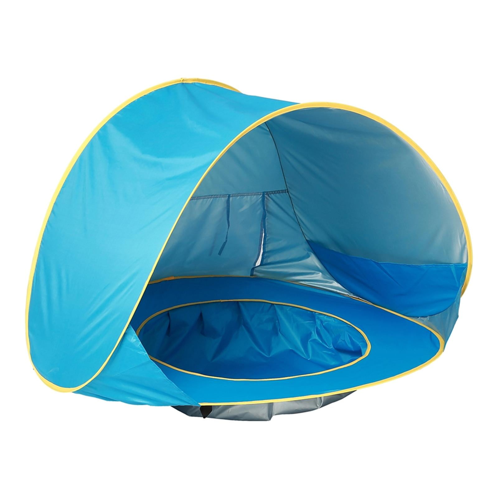 Magideal - Carpa De Playa Con Piscina Carpa Para Niño Niña Juego Interior Y Exterior Azul