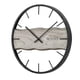 thumbnail image 1 of Reloj de pared Bulova C4387 Driftwood con marco de hierro forjado de 40 cm, 1 of 2