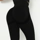 thumbnail image 4 of Calzas Deportiva Sin Costura Con Efecto Push Up  Negro  TALLA M-L, 4 of 4