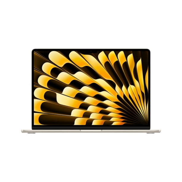 MacBook Air de 15" Chip M5 CPU de 10 núcleos y GPU de 10 núcleos, 16 GB,512 GB SSD - Blanco estrella