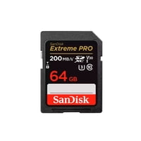 Tarjeta De Memoria Sd 64Gb Extreme Pro R200Mb/S - W90Mb/S 633X Sandisk