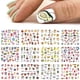 thumbnail image 1 of Kawaii Panda Nail Art Stickers - Cute Bamboo Letter Designs for Water Decals and Watercolor Tattoos, 1 of 3