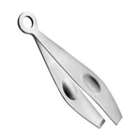 Magideal - Pinzas De Precisión Para Pelar Ajos, Artilugios Prácticos, Alicates, Pinzas Manuales Duraderas De Acero Inoxidable, Pinzas Para Alimentos Para Cocinar A