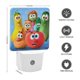 thumbnail image 2 of VeggieTales en Casa Luz nocturna LED con sensor de anochecer a amanecer para dormitorio, baño, pasillo, escaleras - Lámpara LED nocturna de enchufe, 0.5W - 1 pieza, 2 of 6