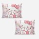 thumbnail image 2 of Hello Kitty 3-Piece Bedding Set For Kids Boys Girls Adult Cartoon Warm Cute Fashion Holiday Present Gift Bed Sheets, 2 of 5