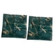 thumbnail image 3 of 2 Piezas Fundas De Almohada Lujosa Funda De Cojín Para Oficina Dormitorio Hogar Verde, 3 of 3