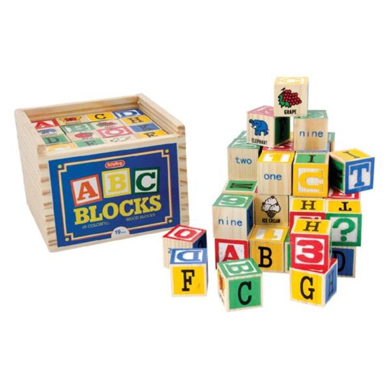 Schylling - Juego Didáctico Bloques Abecedario