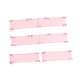 thumbnail image 2 of Almohadillas Protectoras Para Cuna, Accesorio Para Guardería, Protector De Cuna Suave Y Transpirable, Color Rosa, 4 Uds., 2 of 5