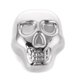 thumbnail image 4 of Set De Hielo De Calavera 4 Piezas Acero Inoxidable Plateado, 4 of 5