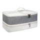 thumbnail image 4 of Bolsa de transporte para secador de pelo de doble capa, bolsa de almacenamiento de herramientas para el cabello portátil multiusos a prueba de polvo,, 4 of 5