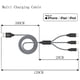 thumbnail image 3 of Cable cargador Xnewcable 3 en 1 tipo C Micro Lightning de 1,2 m, 3 of 7