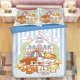thumbnail image 1 of x522 Bed SheetsBig Eared Dog Duvet Cover Comfort Soft Polyester Set ed Bedding Set Bedroom Bedding Decor Children's Gift 3-Piece Bedding Set (1 Duvet Cover + 2 Pillow Shams) nj522, 1 of 5