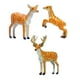 thumbnail image 3 of 3 Uds 1:64 Figuras De Ciervos Animales Del Bosque Resina Para Proyectos De Diseño De Diorama Estilo De Decoración A, 3 of 5