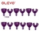 thumbnail image 1 of OLEVO 12 Pcs Disposable Dental Impression Trays Adult Kid Kit Colorful Upper Lower Teeth Holder Odontología Treatment Material, 1 of 3